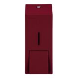 Dozownik mydła w pianie MERIDA STELLA RED LINE MAXI na jednorazowe wkłady 700 g, czerwony