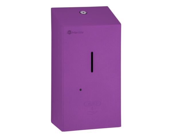 Bezdotykowy automatyczny dozownik mydła w pianie MERIDA STELLA AUTOMATIC VIOLET LINE na jednorazowe wkłady 1000 g, fioletowy Bezdotykowy automatyczny dozownik mydła w pianie MERIDA STELLA AUTOMATIC VIOLET LINE na jednorazowe wkłady 1000 g, fioletowy