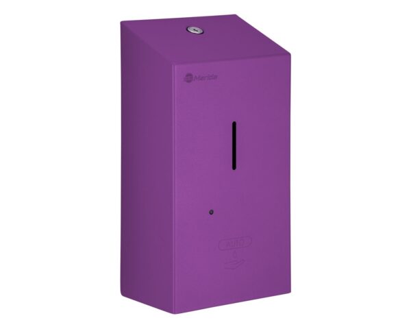 Bezdotykowy automatyczny dozownik mydła w pianie MERIDA STELLA AUTOMATIC VIOLET LINE na jednorazowe wkłady 1000 g, fioletowy Bezdotykowy automatyczny dozownik mydła w pianie MERIDA STELLA AUTOMATIC VIOLET LINE na jednorazowe wkłady 1000 g, fioletowy