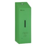 Bezdotykowy automatyczny dozownik mydła w pianie MERIDA STELLA AUTOMATIC SLIM GREEN LINE na jednorazowe wkłady 800 ml, zielony