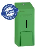 Dozownik płynu dezynfekcyjnego w sprayu MERIDA STELLA GREEN LINE, pojemność wkładów 1000 ml , zielony