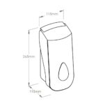 Dozownik mydła w pianie MERIDA UNIQUE PALACE LINE