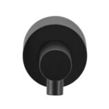 Dozownik mydła w płynie ścienny WALEC, czarny