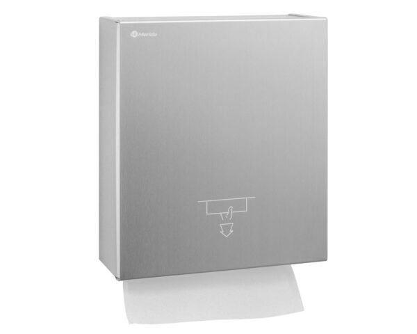 Podszafkowy pojemnik na ręczniki składane MERIDA STELLA SLIM MAXI, stal matowa Podszafkowy pojemnik na ręczniki składane MERIDA STELLA SLIM MAXI, stal matowa