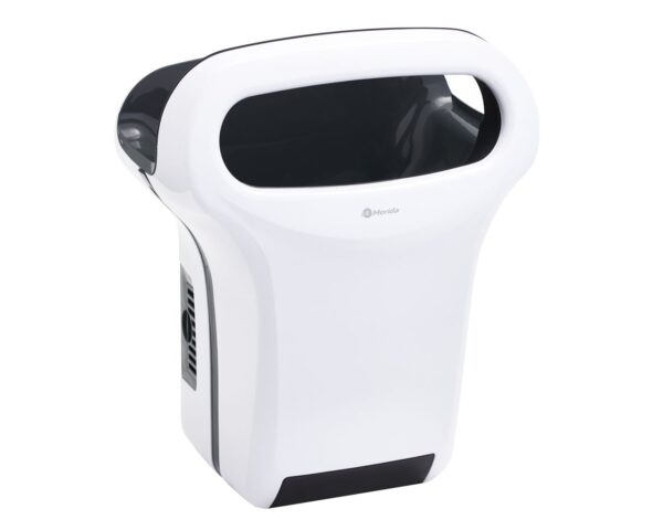 Suszarka kieszeniowa do rąk MERIDA EXP'AIR, aluminium, biała