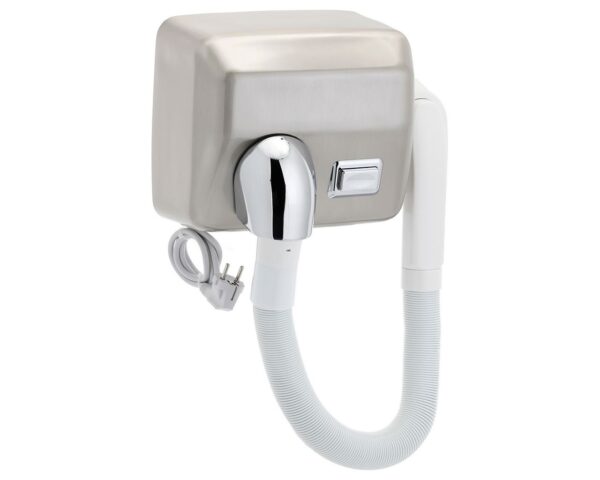 Suszarka do włosów MERIDA BASENOWA, stal matowa