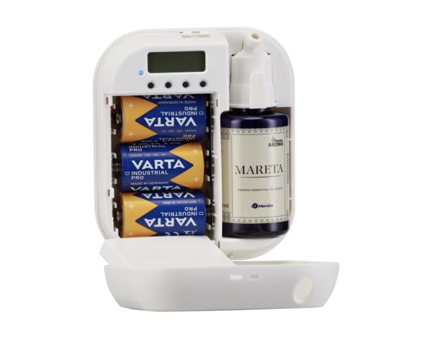 Elektroniczny dyfuzor zapachów MERIDA AROMA, biały, Bluetooth Elektroniczny dyfuzor zapachów MERIDA AROMA, biały, Bluetooth