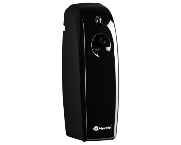 Elektroniczny odświeżacz powietrza LED, tworzywo ABS, czarny