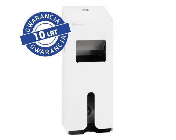 Pojemnik na tampony i podpaski MERIDA STELLA WHITE LINE, biały