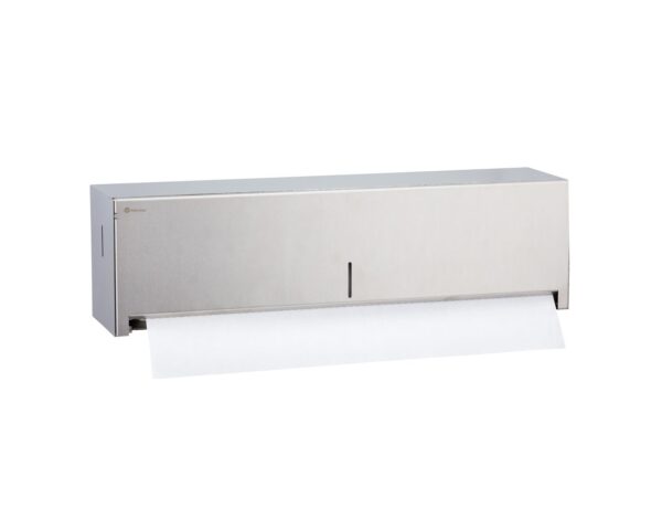 Pojemnik na prześcieradło papierowe w roli MERIDA STELLA, stal matowa Pojemnik na prześcieradło papierowe w roli MERIDA STELLA, stal matowa