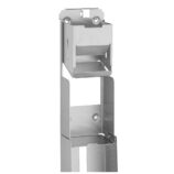 Pojemnik na tampony i podpaski MERIDA STELLA, stal matowa