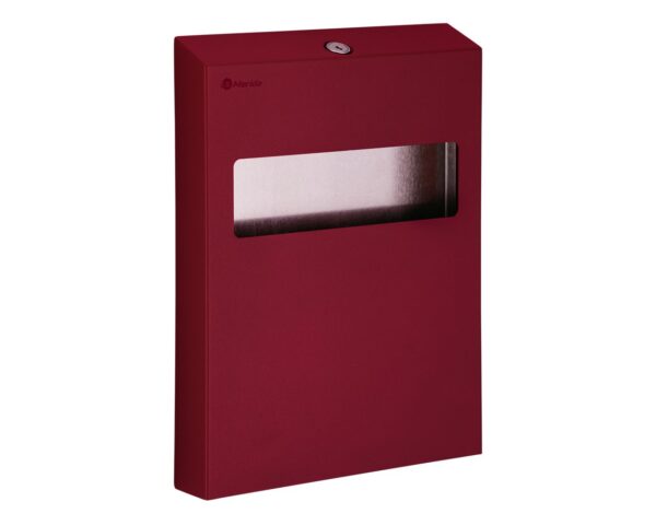 Pojemnik na podkładki na deskę sedesową MERIDA STELLA RED LINE, czerwony Pojemnik na podkładki na deskę sedesową MERIDA STELLA RED LINE, czerwony