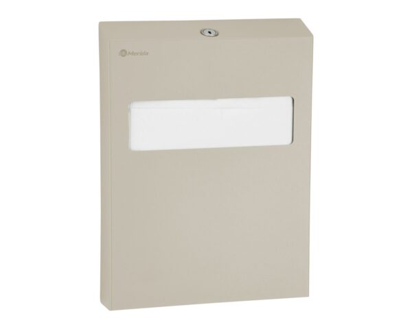 Pojemnik na podkładki na deskę sedesową MERIDA STELLA SILK GREY LINE, szary jedwabisty Pojemnik na podkładki na deskę sedesową MERIDA STELLA SILK GREY LINE, szary jedwabisty