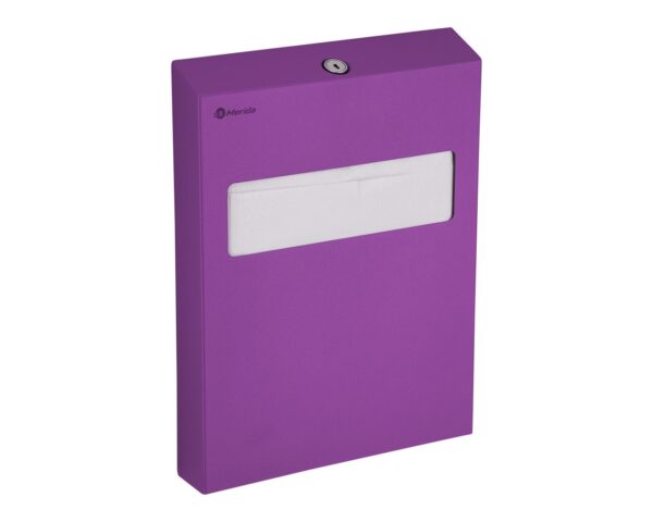 Pojemnik na podkładki na deskę sedesową MERIDA STELLA VIOLET LINE, fioletowy Pojemnik na podkładki na deskę sedesową MERIDA STELLA VIOLET LINE, fioletowy