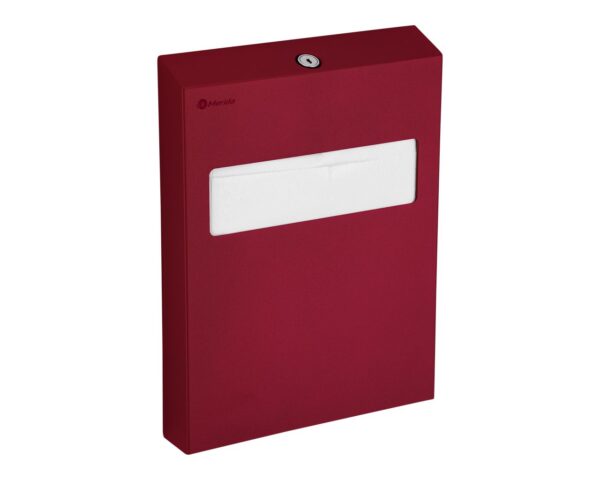 Pojemnik na podkładki na deskę sedesową MERIDA STELLA RED LINE, czerwony Pojemnik na podkładki na deskę sedesową MERIDA STELLA RED LINE, czerwony