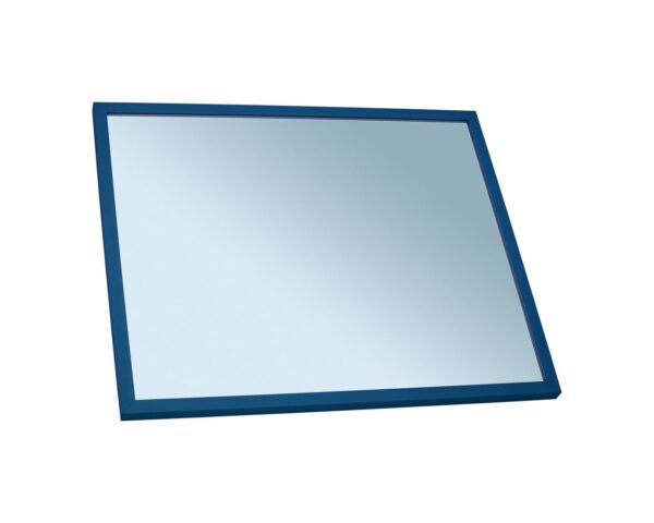 Lustro w ramie metalowej - niebieskiej MERIDA STELLA BLUE LINE, 50 x 60 cm Lustro w ramie metalowej - niebieskiej MERIDA STELLA BLUE LINE, 50 x 60 cm