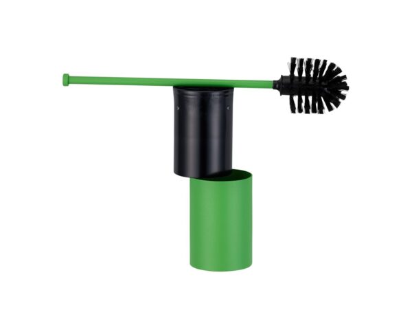 Szczotka do WC z uchwytem mocowanym do ściany, tuba krótka, MERIDA STELLA GREEN LINE, zielona Szczotka do WC z uchwytem mocowanym do ściany, tuba krótka, MERIDA STELLA GREEN LINE, zielona