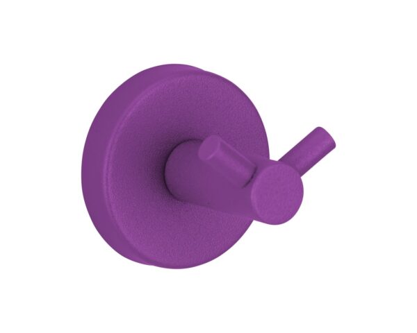 Wieszak podwójny MERIDA STELLA VIOLET LINE, fioletowy Wieszak podwójny MERIDA STELLA VIOLET LINE, fioletowy