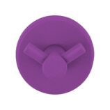 Wieszak podwójny MERIDA STELLA VIOLET LINE, fioletowy