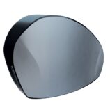 Pojemnik na papier toaletowy MERIDA MERCURY, max. śr. 20 cm, uchwyt na resztkę rolki, CZARNY