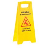 Tablica ostrzegawcza "Uwaga! Śliska podłoga"
