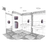 Pojemnik na papier toaletowy MERIDA UNIQUE JOY LINE