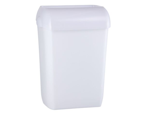 Kosz otwarty wiszący MERIDA HARMONY, pojemność 23 l, tworzywo, biały transparentny