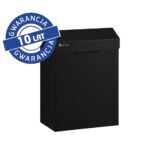 Kosz do damskich toalet MERIDA STELLA BLACK LINE 4,5 l, czarny