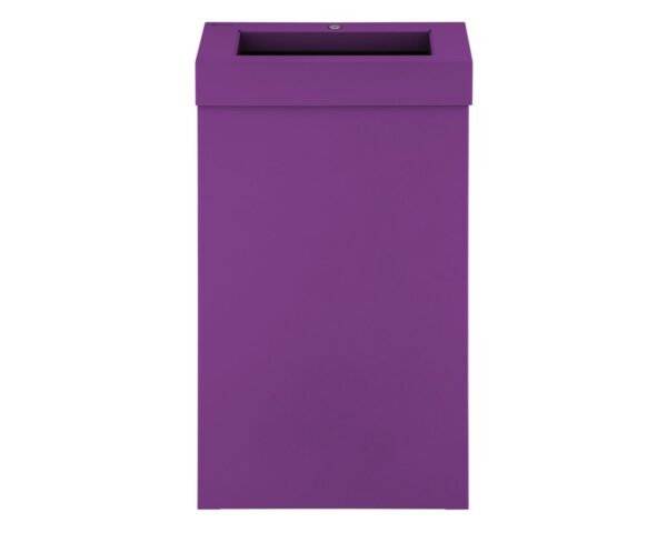 Kosz na odpady otwarty MERIDA STELLA SLIM VIOLET LINE, pojemność 27 l, fioletowy Kosz na odpady otwarty MERIDA STELLA SLIM VIOLET LINE, pojemność 27 l, fioletowy