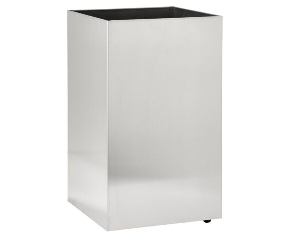 Kosz podblatowy na kółkach MERIDA STELLA, pojemność 60 l, stal matowa Kosz podblatowy na kółkach MERIDA STELLA, pojemność 60 l, stal matowa