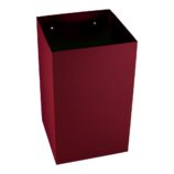 Kosz podblatowy na kółkach MERIDA STELLA RED LINE, pojemność 60 l, czerwony