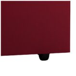 Kosz podblatowy na kółkach MERIDA STELLA RED LINE, pojemność 60 l, czerwony