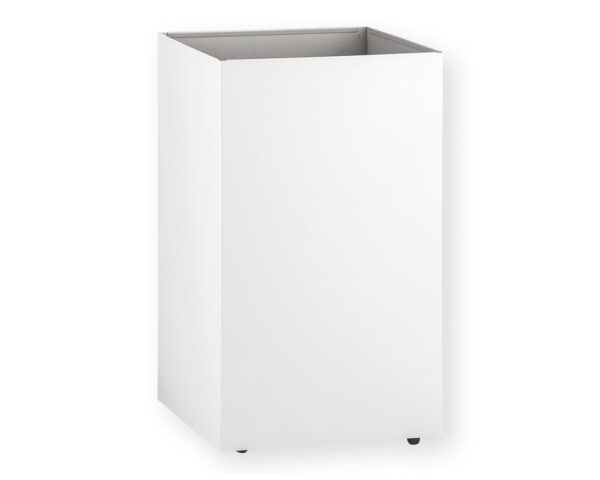 Kosz podblatowy na kółkach MERIDA STELLA WHITE LINE, pojemność 60 l, biały Kosz podblatowy na kółkach MERIDA STELLA WHITE LINE, pojemność 60 l, biały