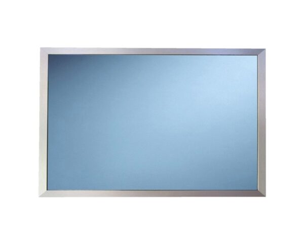 Lustro w ramie metalowej - matowej MERIDA STELLA, 40 x 60 cm