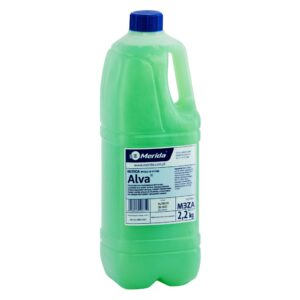 Mydło w płynie MERIDA ALVA zielone, butelka 2,2 kg, zapach cytrusowy