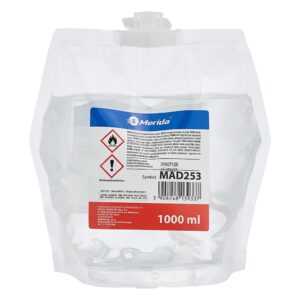 Płyn dezynfekcyjny MERIDA POLANA DDR+ do chirurgicznej i higienicznej dezynfekcji rąk, jednorazowy wkład 1000 ml