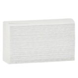 Ręczniki papierowe MERIDA CLASSIC SLIM, białe, jednowarstwowe, 3000 szt., ECOLABEL