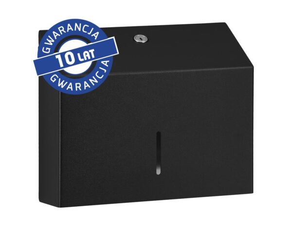 Pojemnik na ręczniki składane MERIDA STELLA SLIM BLACK LINE MINI, czarny