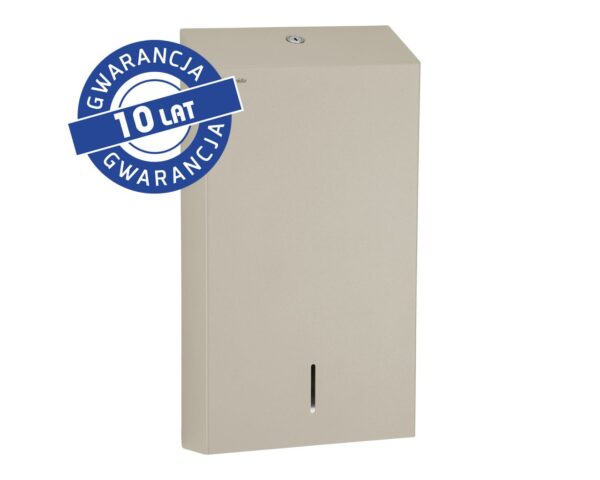 Pojemnik na ręczniki składane MERIDA STELLA SLIM SILK GREY LINE MEGA, szary jedwabisty