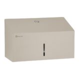 Pojemnik na ręczniki składane MERIDA STELLA SILK GREY LINE MINI, szary jedwabisty