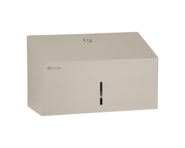 Pojemnik na ręczniki składane MERIDA STELLA SILK GREY LINE MINI, szary jedwabisty Pojemnik na ręczniki składane MERIDA STELLA SILK GREY LINE MINI, szary jedwabisty