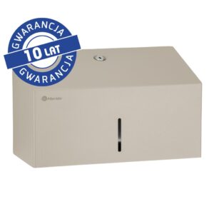 Pojemnik na ręczniki składane MERIDA STELLA SILK GREY LINE MINI, szary jedwabisty