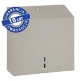 Pojemnik na ręczniki składane MERIDA STELLA STONE GREY LINE MAXI, szary kamienny