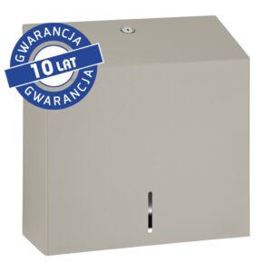 Pojemnik na ręczniki składane MERIDA STELLA STONE GREY LINE MAXI, szary kamienny