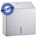 Pojemnik na ręczniki składane MERIDA STELLA MAXI, stal polerowana