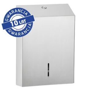 Pojemnik na ręczniki składane MERIDA STELLA SLIM MAXI, stal polerowana