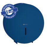 Pojemnik na papier toaletowy MERIDA STELLA BLUE LINE MAXI, średnica papieru do 23 cm, niebieski