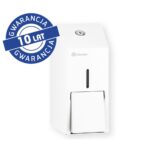 Dozownik mydła w płynie MERIDA STELLA WHITE LINE MINI, pojemność zbiornika 400 ml, biały