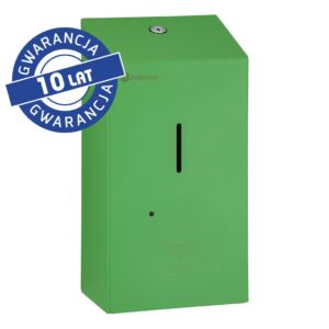 Bezdotykowy automatyczny dozownik mydła w pianie MERIDA STELLA AUTOMATIC GREEN LINE na jednorazowe wkłady 1000 g, zielony