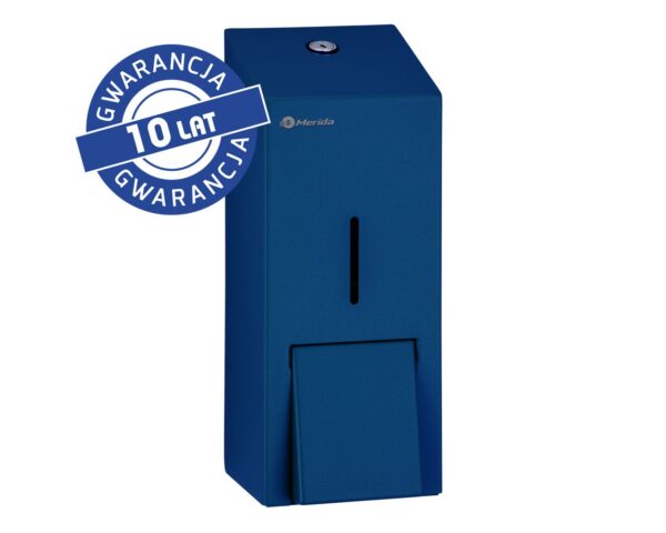 Dozownik mydła w pianie MERIDA STELLA BLUE LINE MAXI na jednorazowe wkłady 700 g, niebieski